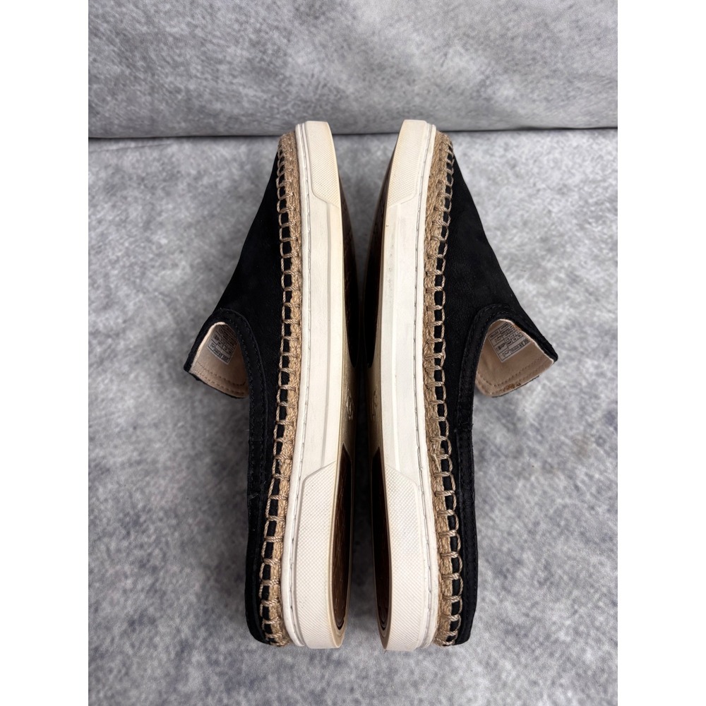 UGG Women's Caleel Espadrille Mules Shoes in Black Size 8.5 - Picture 6 of 8